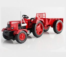 1:18 Tractor With Tipping Trailer, Heavy Die cast Model (Special, Minimum 12pcs) 1:18 Tractor With Tipping Trailer, Heavy Die cast Model (Special, Minimum 12pcs)